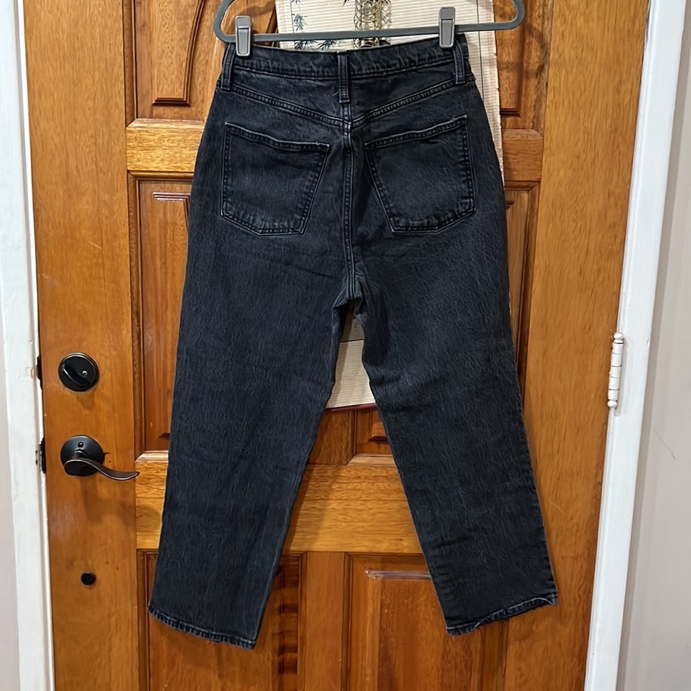 Euc Universal Thread Distressed Black Vintage Str… - image 3